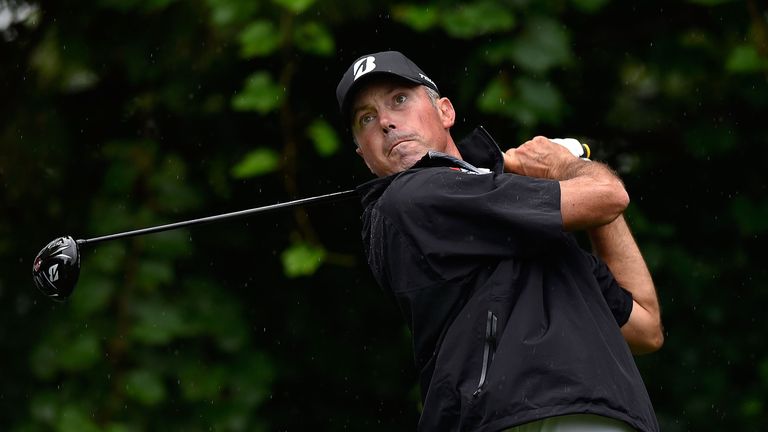 Matt Kuchar during the opening round of the Canadian Open on Thursday