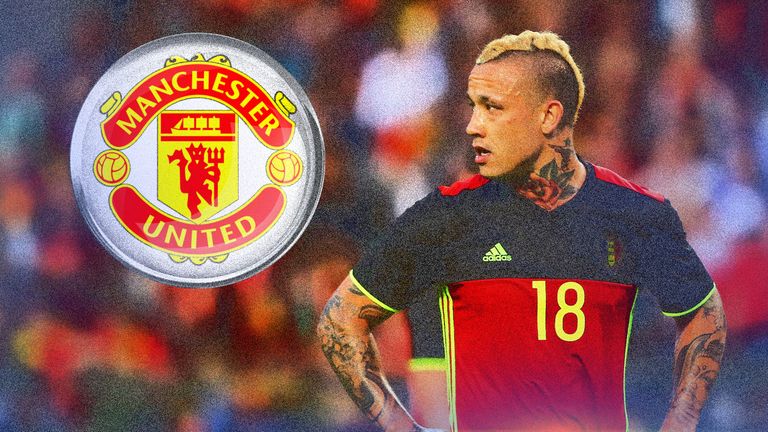 Belgium and Roma midfielder Radja Nainggolan is a target for Manchester United