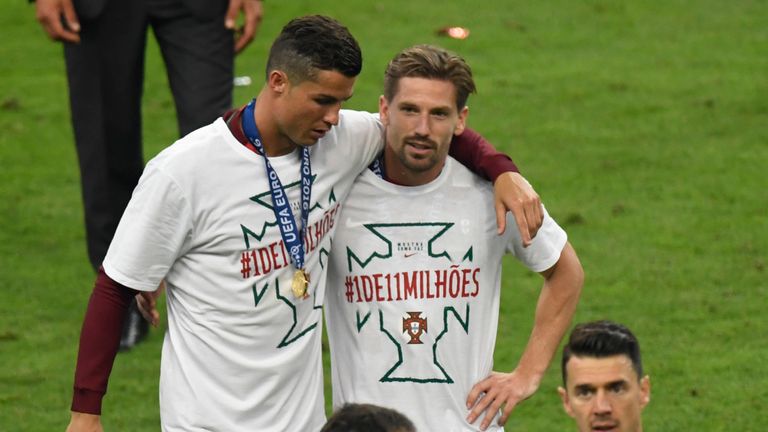 Adrien Silva helped Portugal win Euro 2016 in France