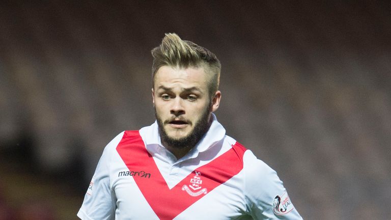 Andy Ryan was on the scoresheet for Airdrie in the 3-1 win over Stranraer