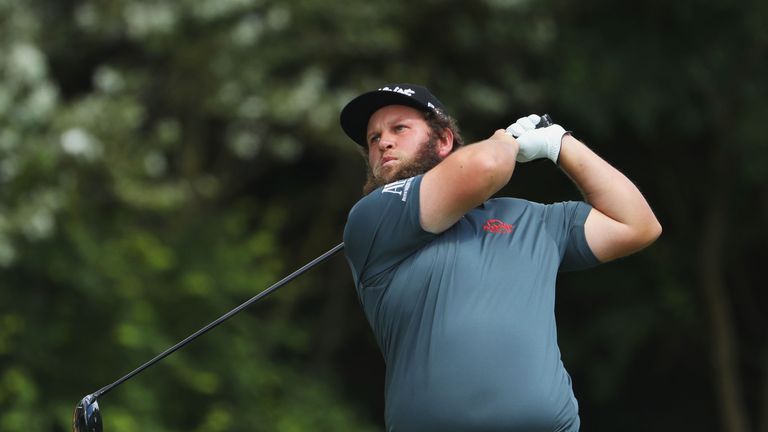 SOUTHPORT, ENGLAND - JULY 22:  Andrew Johnston of England tees off on the 5th hole during the third round of the 146th Open Championship at Royal Birkdale 