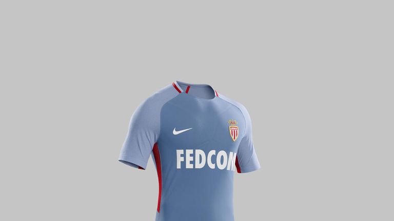 AS Monaco 2017/18 away kit (Credit: Nike)
