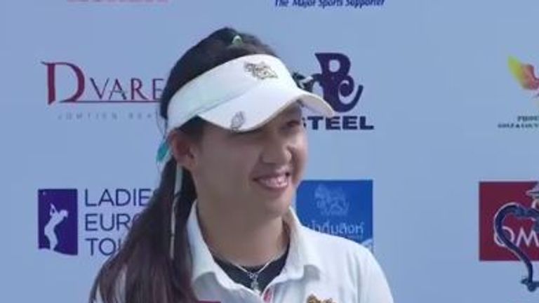 Atthaya Thitikul has made history in Thailand (pic from @LETgolf)