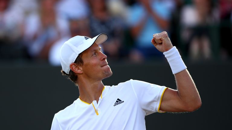 Tomas Berdych proved too strong for Austria's Dominic Thiem