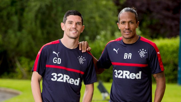Rangers' Graham Dorrans and Bruno Alves preview their side's friendly against Marseille