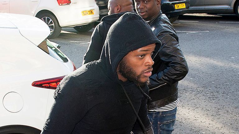 Celtic target Olivier Ntcham pictured in Glasgow