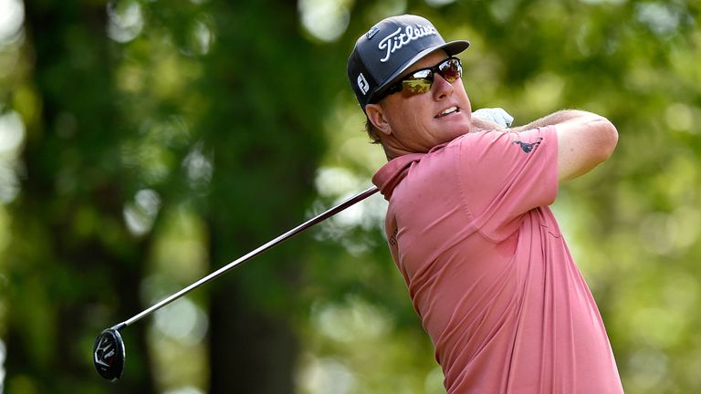 OAKVILLE, ON - JULY 30:  Charley Hoffman of the United States plays his shot from the 11th tee during the final round of the RBC Canadian Open at Glen Abbe