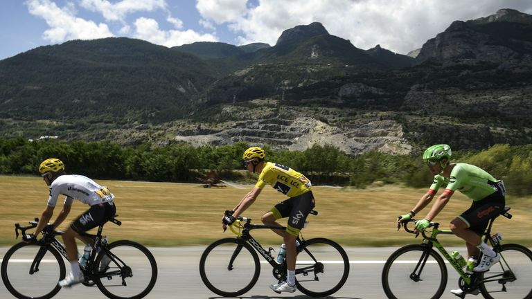 Chris Froome proved his class in the Alps once again on Thursday