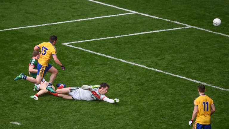 Ciarain Murtagh scores his side's second goal