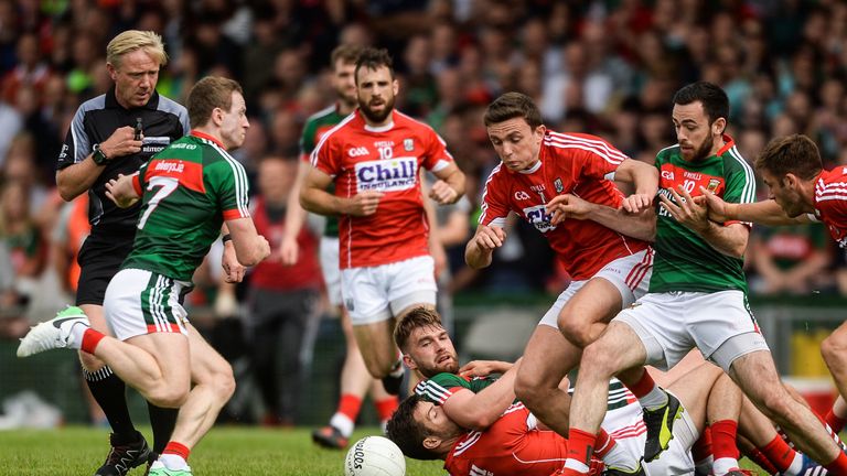 Cork and Mayo clash in the Gaelic Grounds, live on Sky
