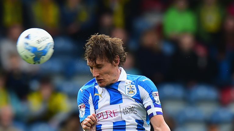 HUDDERSFIELD, ENGLAND - APRIL 01:  Dean Whitehead of Huddersfield Town  during the Sky Bet Championship match between Huddersfield Town and Burton Albion a