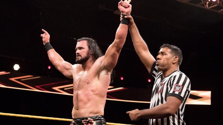 Drew McIntyre is now the No.1 contender for the NXT Championship.