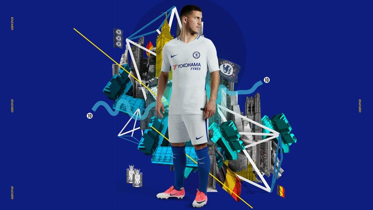 Eden Hazard Chelsea kit