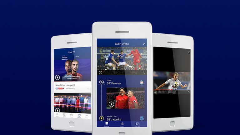 Sky Sports app 'Enhanced Live' feature
