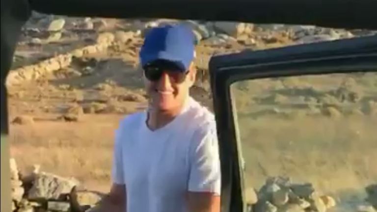 Eric Dier holiday instagram