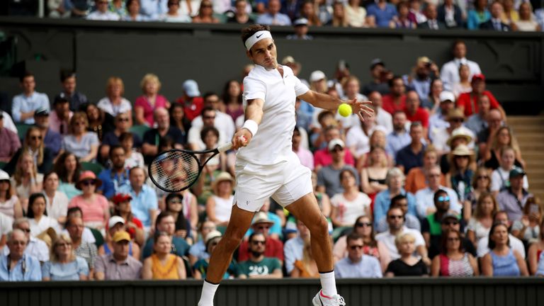 Roger Federer has looked in imperious form on his run to the quarter-finals 