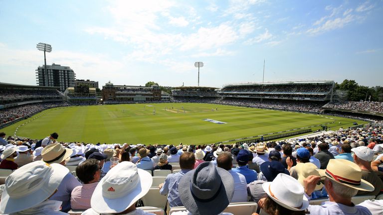 General view of Lord's on day one fo the 1st Investec Test match between England and South Africa