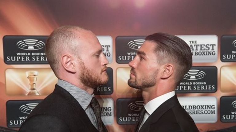 George Groves and Jamie Cox were head-to-head in Monaco on Saturday night