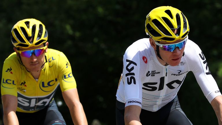 Team Sky riders Chris Froome and Geraint Thomas are among the contenders to win stage five of the Tour de France