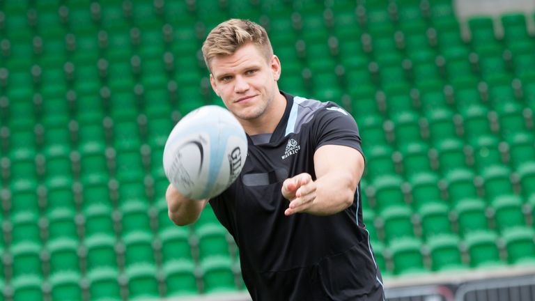 Glasgow Warriors'  new recruit George Turner.