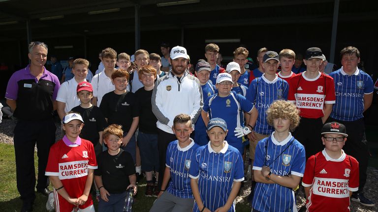 Louis Oosthuizen inspired the next generation of golfers at Golf Foundation’s StreetGolf Final