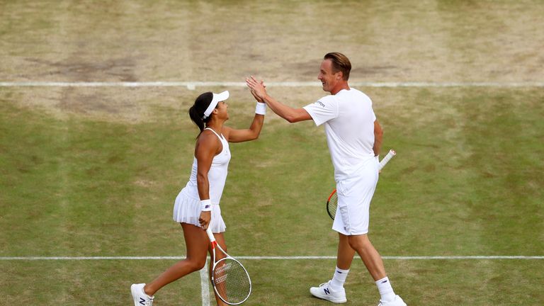Heather Watson and Henri Kontinen are back in the mixed doubles final