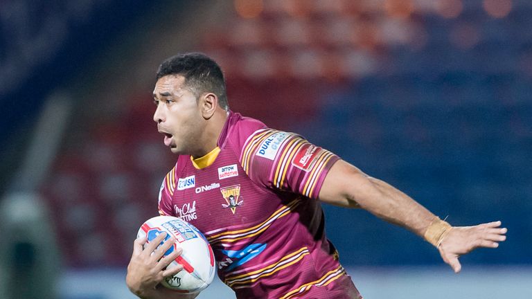 Huddersfield Giants v Salford Red Devils - John Smith's Stadium, Huddersfield, England - Sebastine Ikahihifo.