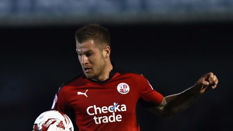 Luton beat off competition to sign striker James Collins from Crawley this summer