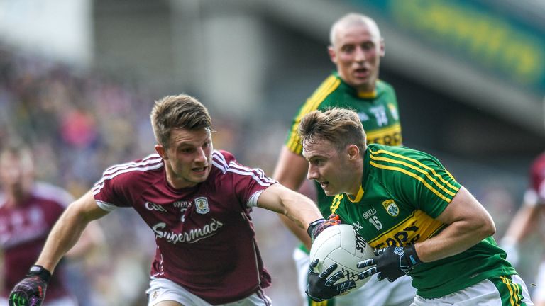 James O'Donoghue of Kerry in action against Galway