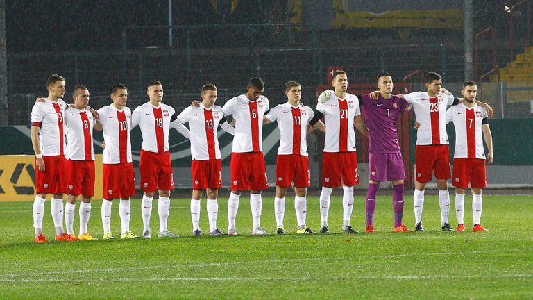 Jan Bednarek lines up for Poland