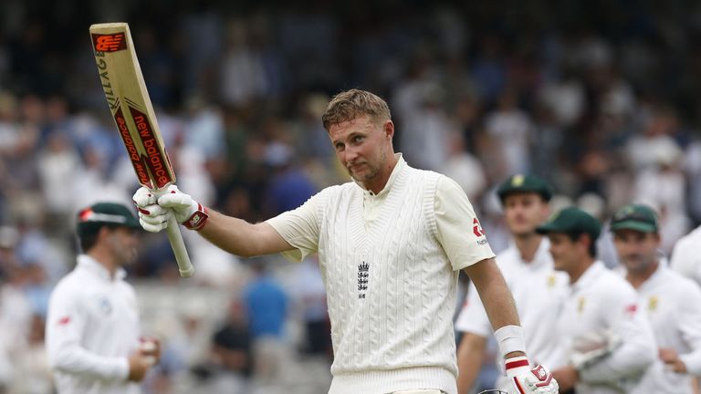 Joe Root scores 184no at Lord's