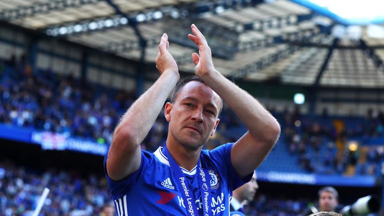 John Terry left Chelsea after his contract expired following their title-winning 2016/17 campaign
