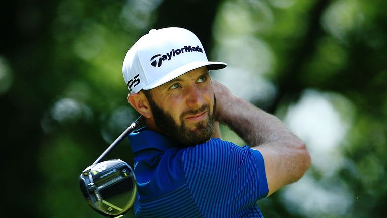 Dustin Johnson carded a four-under 68 to live strokes off the lead