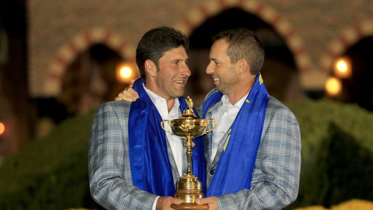 the Singles Matches for The 39th Ryder Cup at Medinah Country Club on September 30, 2012 in Medinah, Illinois.