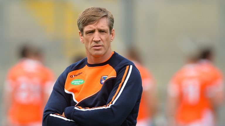 Armagh manager Kieran McGeeney before the GAA Football All-Ireland Senior Championship Round 4B match