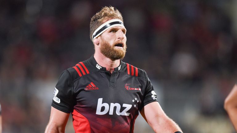 CHRISTCHURCH, NEW ZEALAND - MARCH 04:  Kieran Read of the Crusaders looks on during the round two Super Rugby match between the Crusaders and the Blues at 