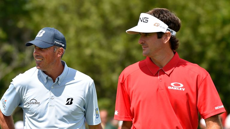Matt Kuchar and Bubba Watson were playing partners for the opening two rounds