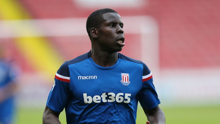 Stoke City's Kurt Zouma  