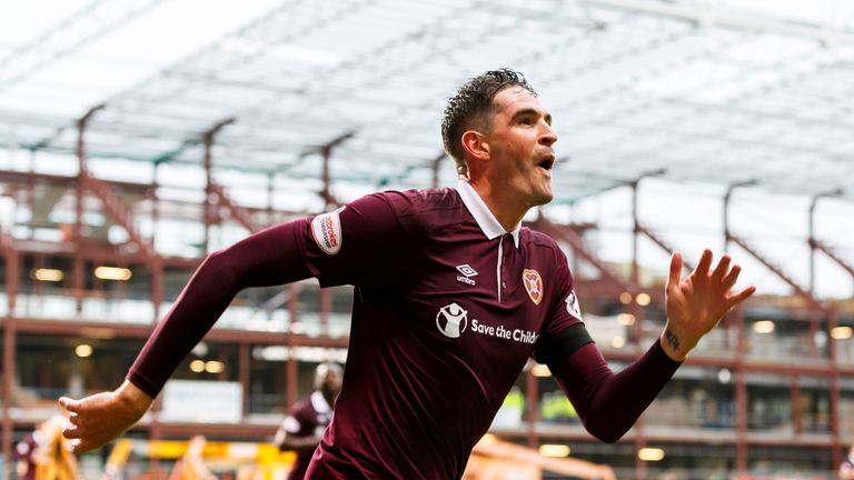 The Northern Ireland international has made a bright start to life at Tynecastle