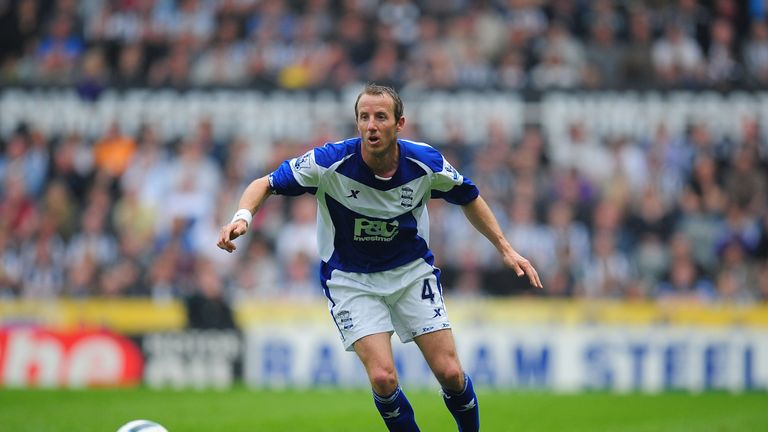 Bowyer in action for Birmingham  