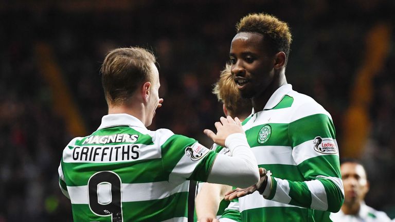 Moussa Dembele  (right) could be joining Leigh Griffiths on the sidelines tonight 