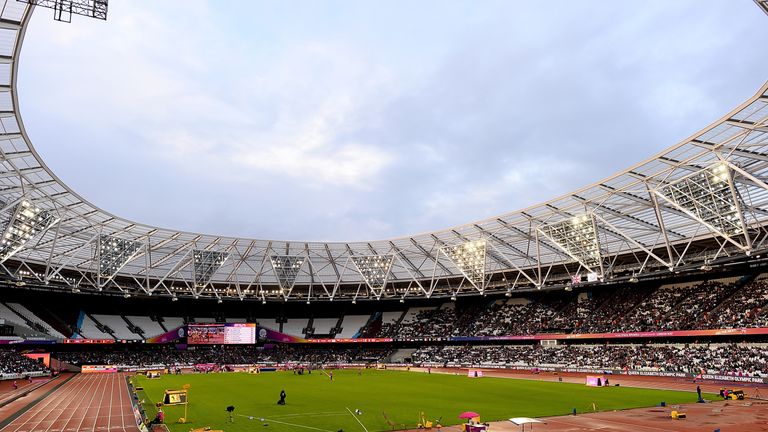 A general view during day nine of the IPC World ParaAthletics Championships 2017 at London Stadium