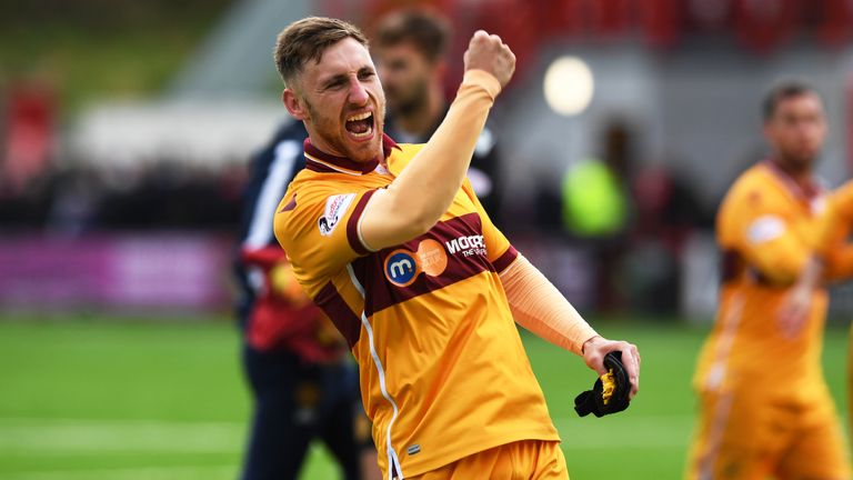 Louis Moult says contract talks with Motherwell are at a standstill 