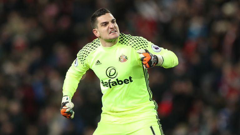 Vito Mannone is set to to leave Sunderland