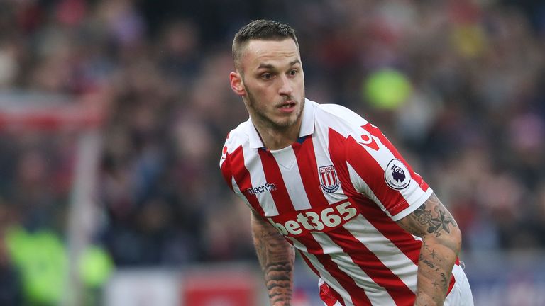 Marko Arnautovic of Stoke City