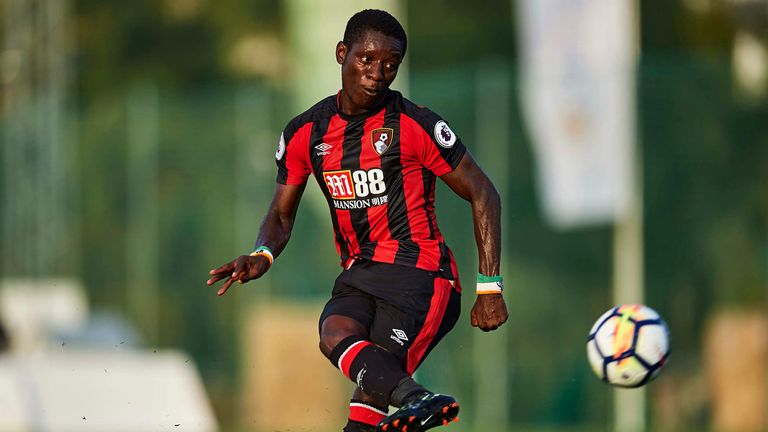 MARBELLA, SPAIN - JULY 15:  Max Gradel of AFC Bournemouth in action during a Pre Season Friendly match between AFC Bournemouth and Estoril Praia at the Mar