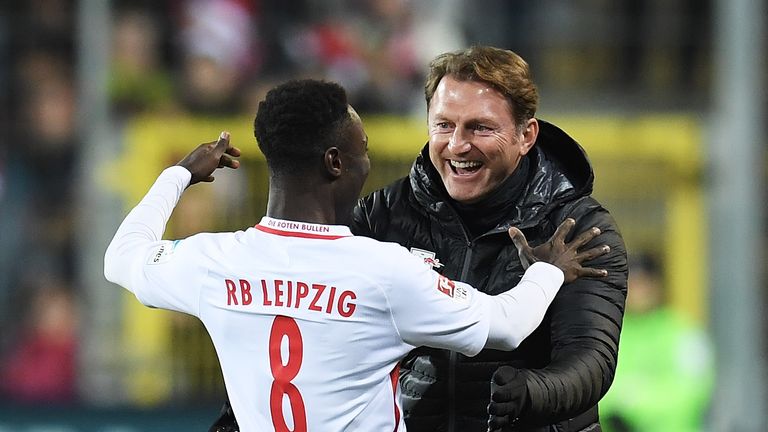 Naby Keita and Hasenhuttl