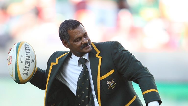 PORT ELIZABETH, SOUTH AFRICA - AUGUST 20: Peter de Villiers Springbok Head Coach during the Castle Lager Tri Nations match between South Africa and New Zea