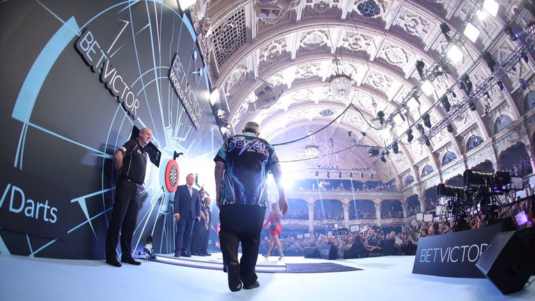 Phil Taylor's final walk-on at the World Matchplay in Blackpool