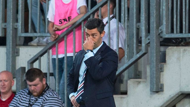 Rangers manager Pedro Caixinha is coming under further pressure